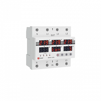 Реле контроля напряжения EKF MRVA-3 63
